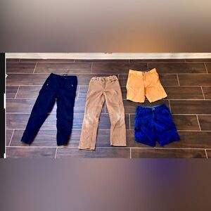 Lot of 4 Boys Size 7 Shorts And Pants Assorted Brands Pre-owned